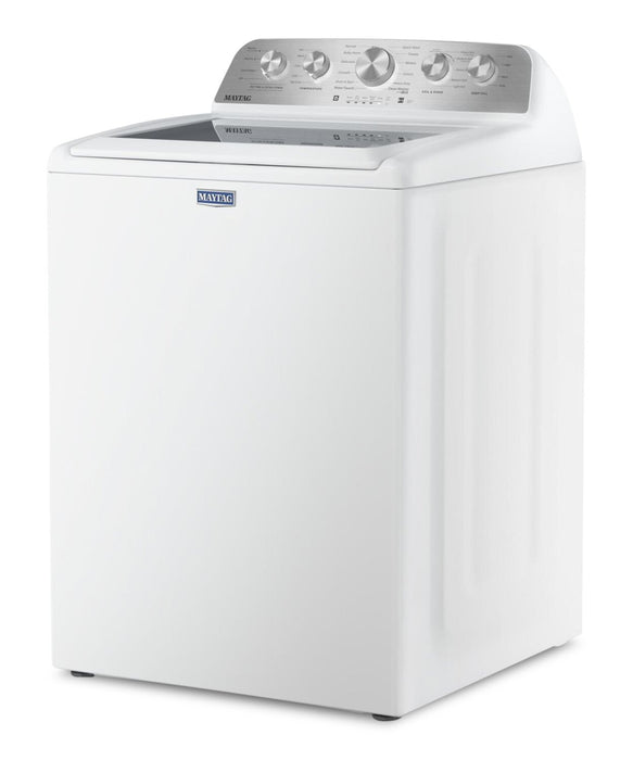 Maytag 5.4 Cu Ft. Top Load Agitator Washer and 7.0 Cu. Ft. Pet Pro Electric Dryer – White - MATL56WW