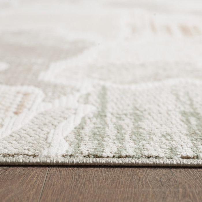 Cove Waves Multi-Colour Area Rug - 7'11\" x 10'10\"