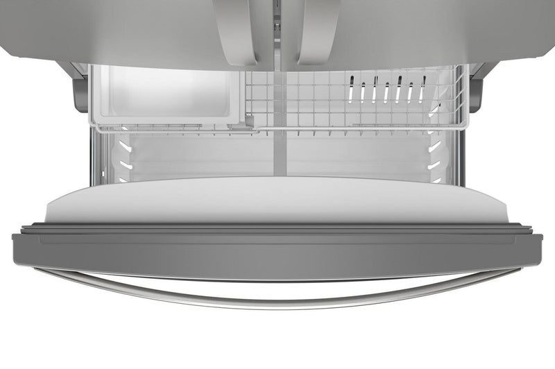 Whirlpool 36\" 20 Cu. Ft. Counter-Depth French-Door Refrigerator - Stainless Steel - WRFC2036RZ