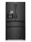 Whirlpool 36\" 24.5 Cu. Ft. French-Door Refrigerator - Black - WRMF3636RB