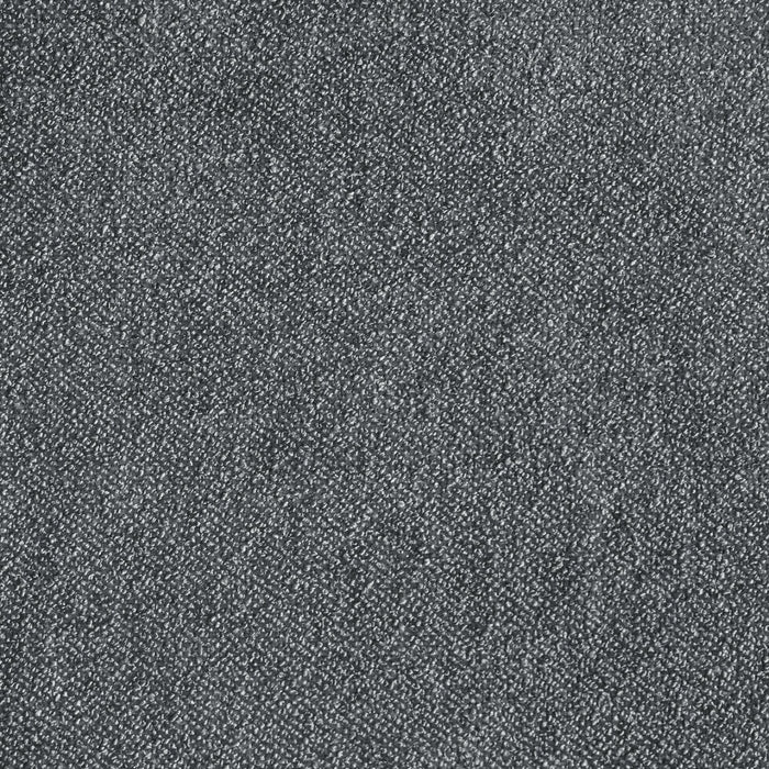 Amos Upholstered Headboard in Charcoal Fabric, Tufted - King Size