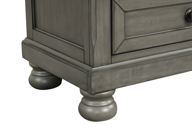 Chelsea Bedroom 7-Drawer Dresser, 60\"W x 38\"H - Grey