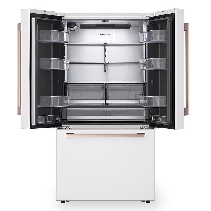 LG Studio 36\" 27 Cu. Ft. Smart Counter-Depth MAX™ French-Door Refrigerator - Essence White - SRFB27W3