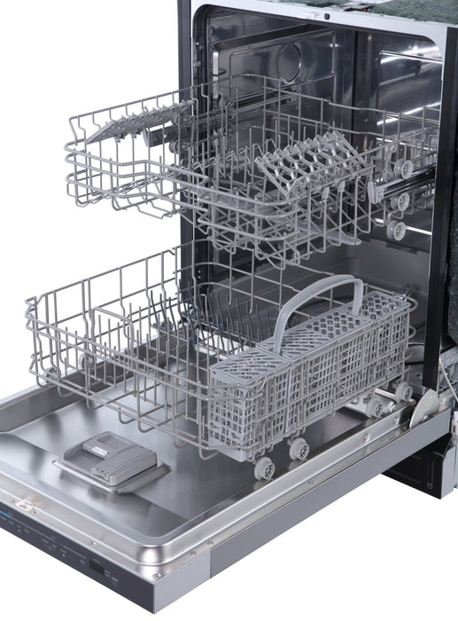 Frigidaire 24\" 49 dBA Top-Control Dishwasher with DishSense® Technology - Stainless Steel - FDHP4336AS