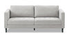 Metro 78\" Fabric Sofa with Tufted Seat Cushions and Reversible Back Cushions - Neutral