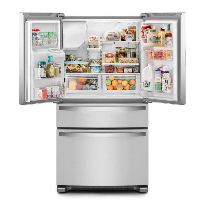 Whirlpool 36\" 24.5 Cu. Ft. French-Door Refrigerator - Stainless Steel - WRMF3636RZ