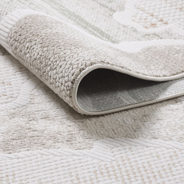 Cove Waves Multi-Colour Area Rug - 5'3\" x 7'7\"