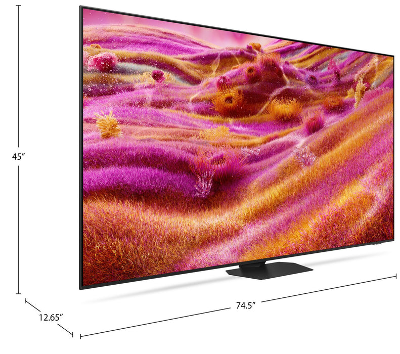 SAMSUNG 85\" QN90F Neo QLED AI 4K UHD Smart Tizen OS TV (QN85QN90FAFXZC) - 2025 Model
