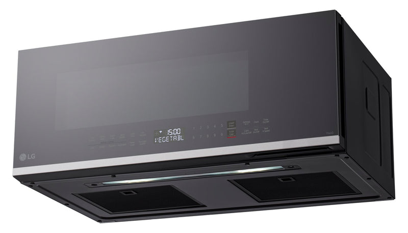 LG 1.3 Cu. Ft. Smart Low-Profile Over-the-Range Microwave Oven with Sensor Cook - MVEF1337F