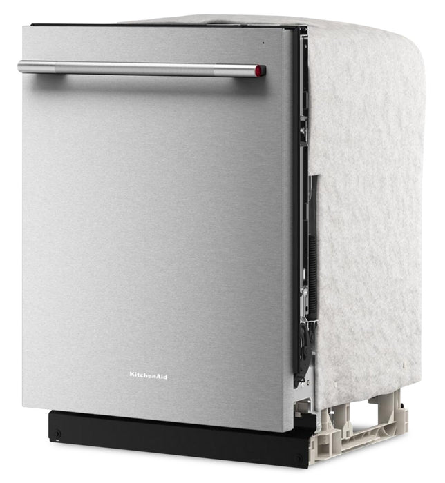 KitchenAid 24\" 41 dBA Dishwasher with Third Level Jet Rack – PrintShield Stainless Steel - KDTS324SPS