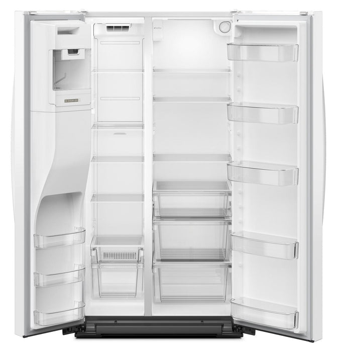 Whirlpool 36\" 21 Cu. Ft. Side-by-Side Refrigerator - White - WRSC5536RW