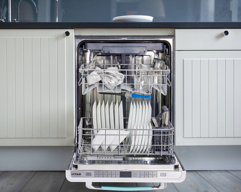 Classic Retro by Unique 24\" 45 dBA Top-Control Dishwasher - Ocean Mist Turquoise - UGP-24CR DW T