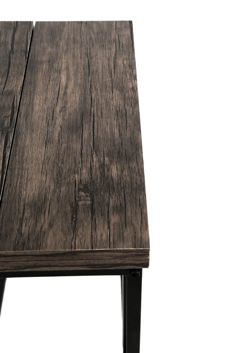 Pia 18\" C-Table with Expandable Top - Brown