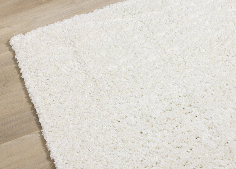 Pascal Cream Shag Area Rug - 5'3\" x 7'7\"