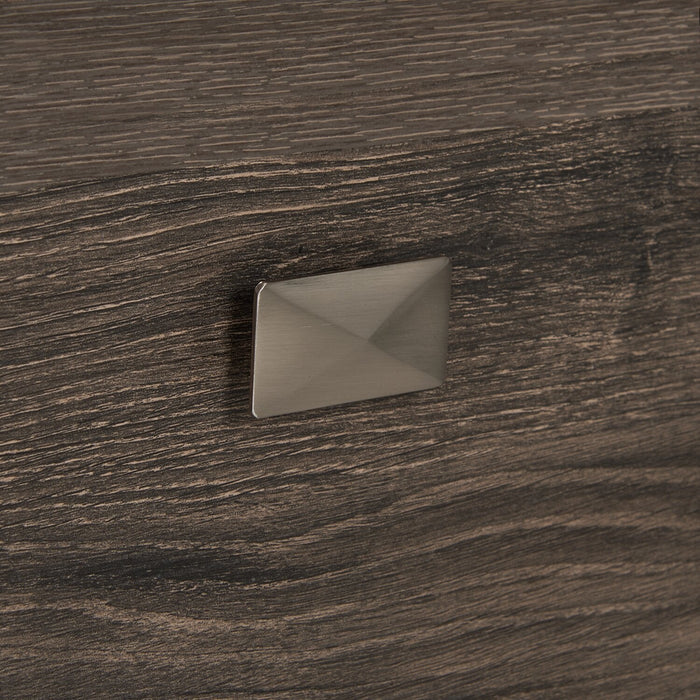 Yorkdale 5pc Bedroom Set with 6-Drawer Storage Bed, Dresser & Mirror, Grey - Full Size