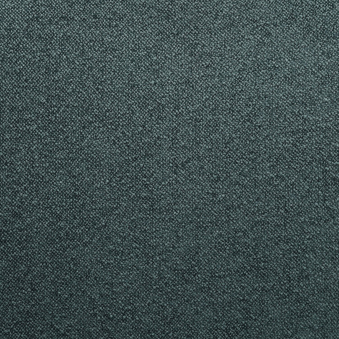 Nash Counter-Height Stool with Swivel Seat, Polyester Fabric, Metal - Blue