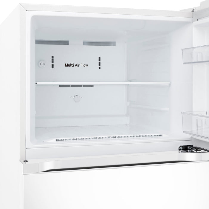 LG 28\" 18 Cu. Ft. Garage-Ready Top-Freezer Refrigerator - White - LT18S2100W
