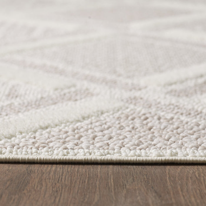 Knox Moroccan Beige Area Rug - 5'3\" x 7'7\"