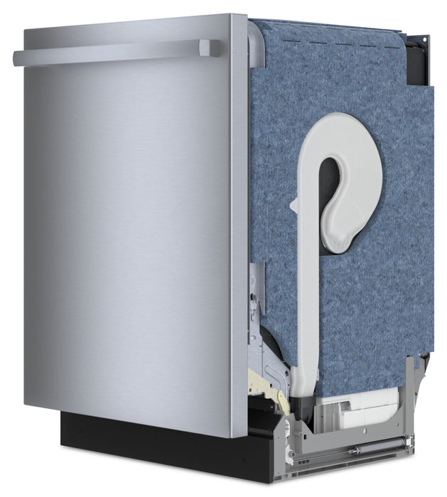 Bosch 800 Series 24'' Smart Dishwasher with Third Rack - Anti Fingerprint Stainless Steel - SHX78DM5N