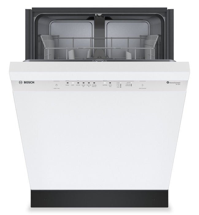 Bosch 300 Series 24\" 48 dBA Smart Dishwasher with PrecisionWash® - White - SHE41CM2N