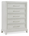 Vida Bedroom 5-Drawer Chest, 38\"W x 52\"H - Sand