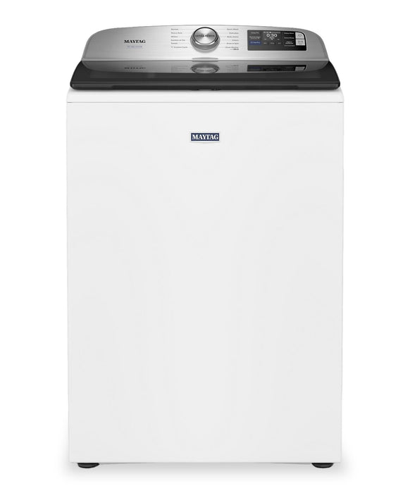 Maytag 6.0 Cu. Ft. Top-Load Washer and 7.4 Cu. Ft. Pet Pro Gas Dryer – White