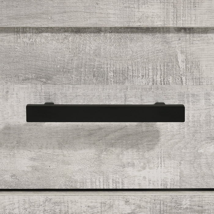 Lark Bedroom 6-Drawer Dresser, 58\"W x 35\"H - Rustic White