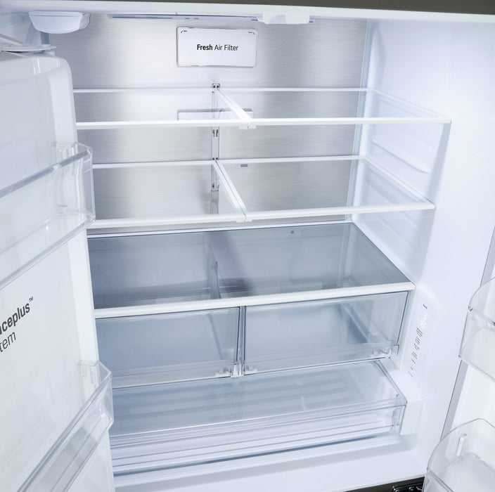 LG 36\" 24 Cu. Ft. Counter-Depth MAX™ Zero Clearance™ French-Door Refrigerator - LF24Z6530S