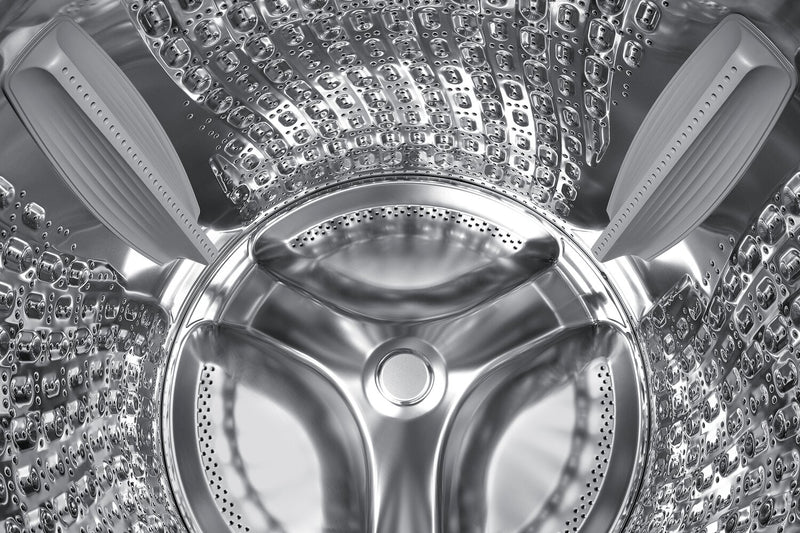 Samsung Bespoke 6.1 Cu. Ft. Front Load Washer with AI Fabric Sensing – Dark Steel - WF90F53ADSA5