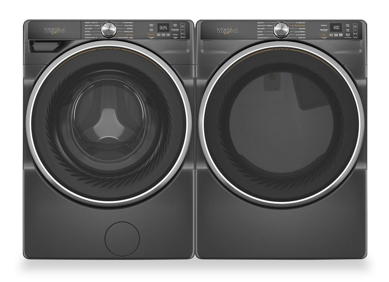 Whirlpool 5.8 Cu. Ft. Front-Load Washer with FreshFlow™ Vent System and 7.4 Cu. Ft. Electric Dryer