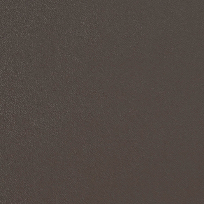 Enzo 26\" Genuine Leather Accent Chair with Biscuit Tufting, Track Arms and Wood Legs - Dark Brown