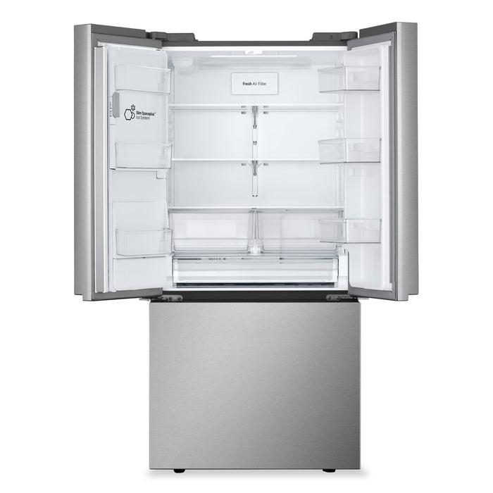 LG 33\" 20 Cu. Ft. French-Door Counter-Depth MAX™ Refrigerator - Smudge Proof Stainless Steel - LF20C6330S