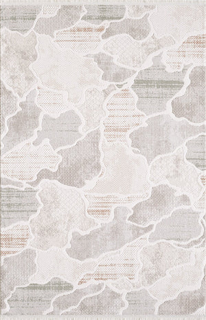 Cove Waves Multi-Colour Area Rug - 7'11