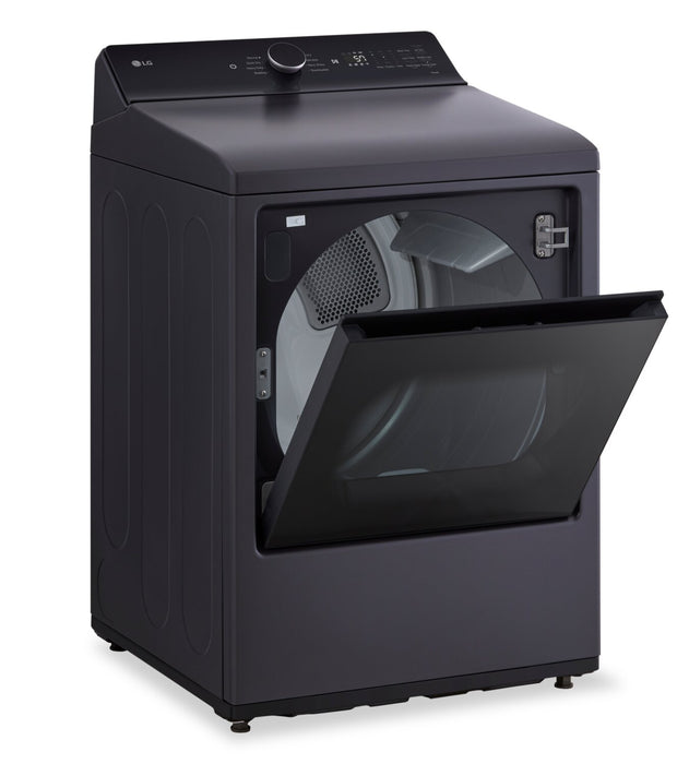 LG 7.3 Cu. Ft. Electric Dryer - Matte Black - DLE8400BE