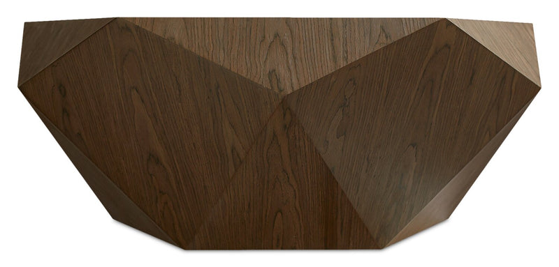 Dawson 37” Modern Coffee Table - Light Brown