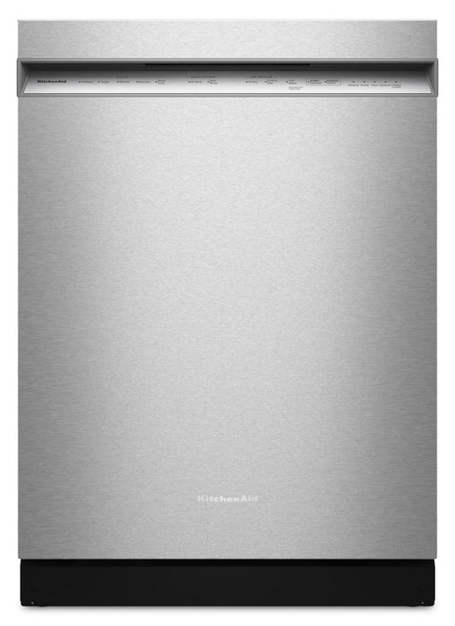 KitchenAid 24\" 47 dBA Dishwasher with Third Level Utensil Rack – PrintShield Stainless - KDFS224SPS