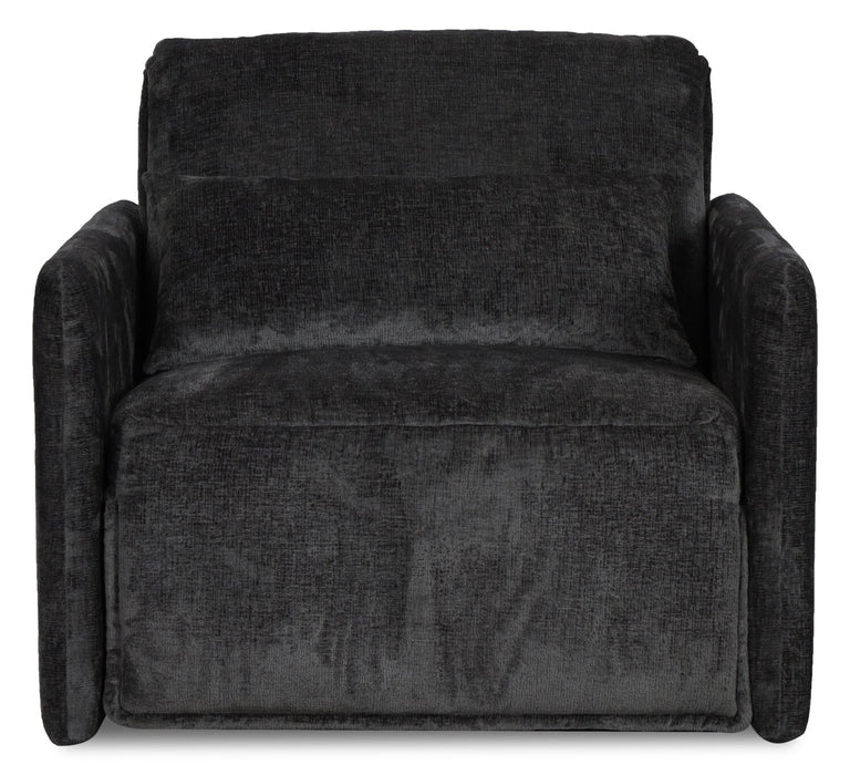 Dawn 42\" Chenille Fabric Sleeper Chair - Grey