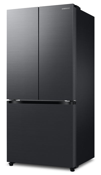 Samsung 33\" 17.5 Cu. Ft. Counter-Depth French-Door Refrigerator - Black Caviar Matt - RF18A5101MT/AA