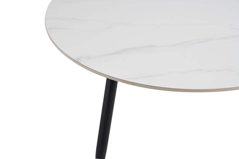 Delancey 31.5\" Modern 3-Pack Coffee + 2 End Tables - White