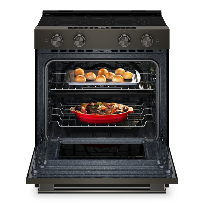 KitchenAid 30\" 5.3 Cu. Ft. Electric Range – Black Ore - YKSES530SBE
