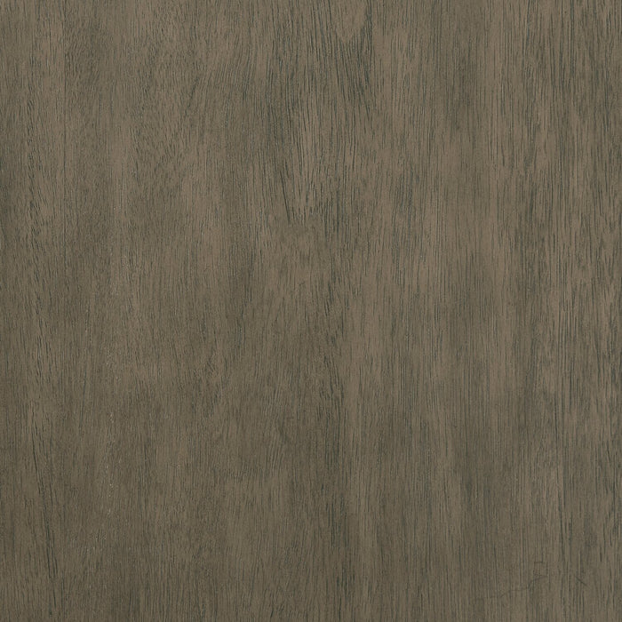 Brook Dining Table with 42-54\"W Extension, Round - White/Brown