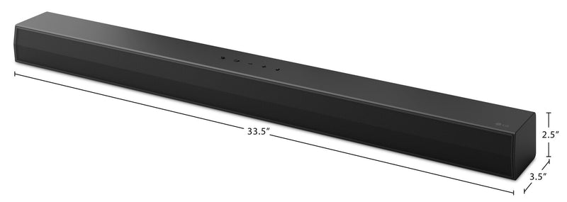 LG 5.1 CH Bluetooth Dolby Digital Soundbar with Rear Speakers and Wireless Subwoofer (S60TR.ACANLLK)