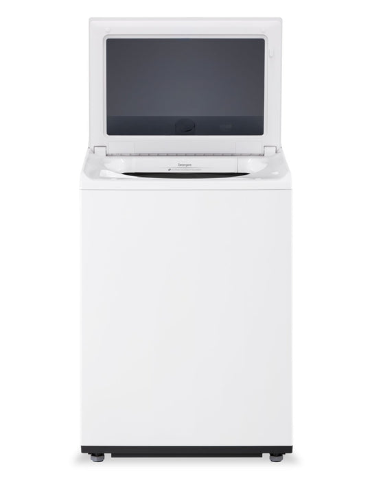 LG 5.8 Cu. Ft. Smart Top-Load Washer with EasyUnload™ and AI Sensing - Alpine White - WT8200CW