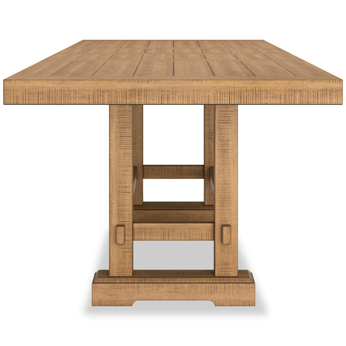 Archer Counter-Height Extension Dining Table, 72-108\"W - Light Brown