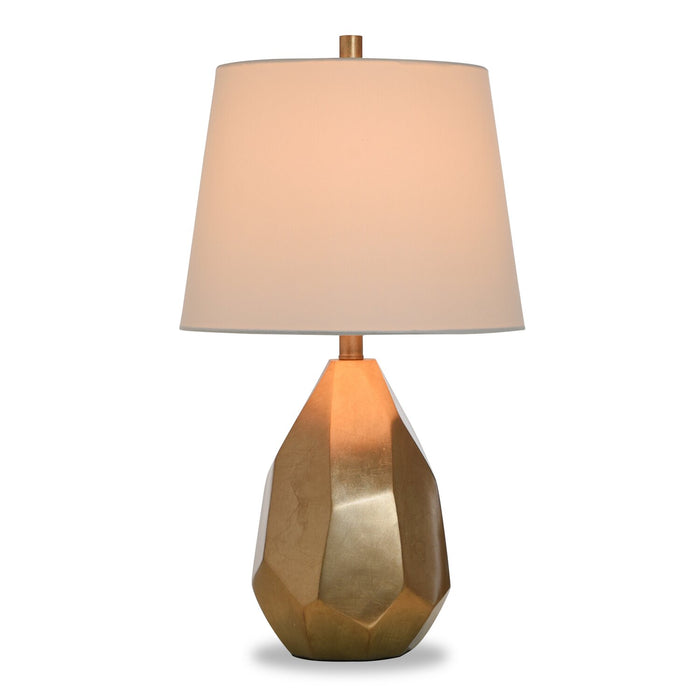 Farah 26” Gold Glam Polyresin Table Lamp