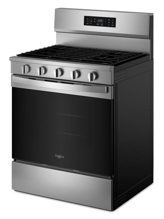Whirlpool 5.0 Cu. Ft. Gas Range with Air Cooking – Fingerprint Resistant Stainless Steel - WFGS5730SZ