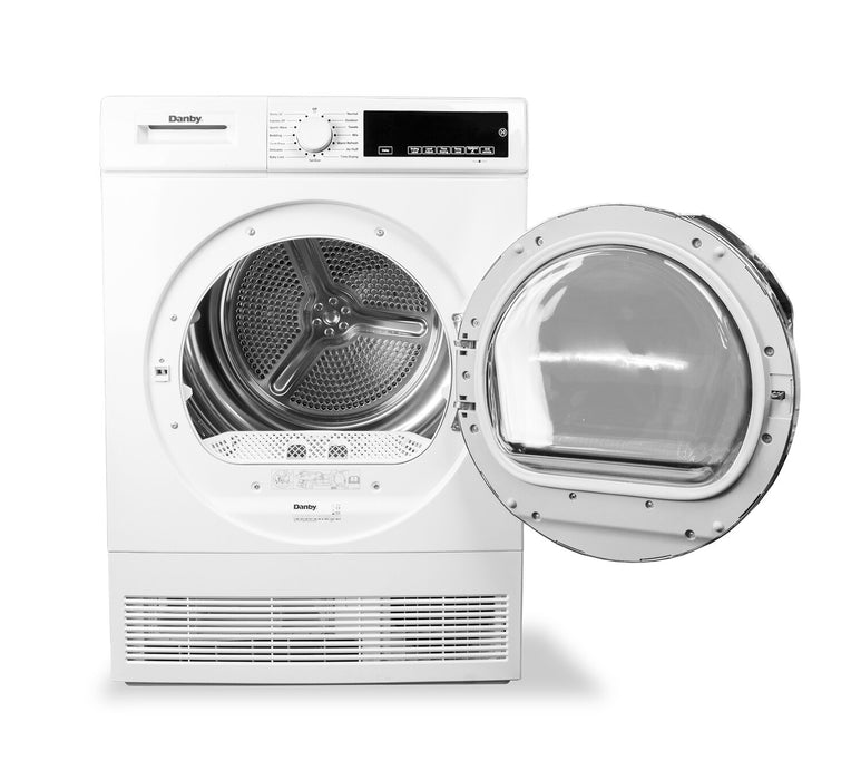 Danby 24\" 4 Cu. Ft. Stackable Compact Condensing Sensor Dryer - White - DDY040D3WDB