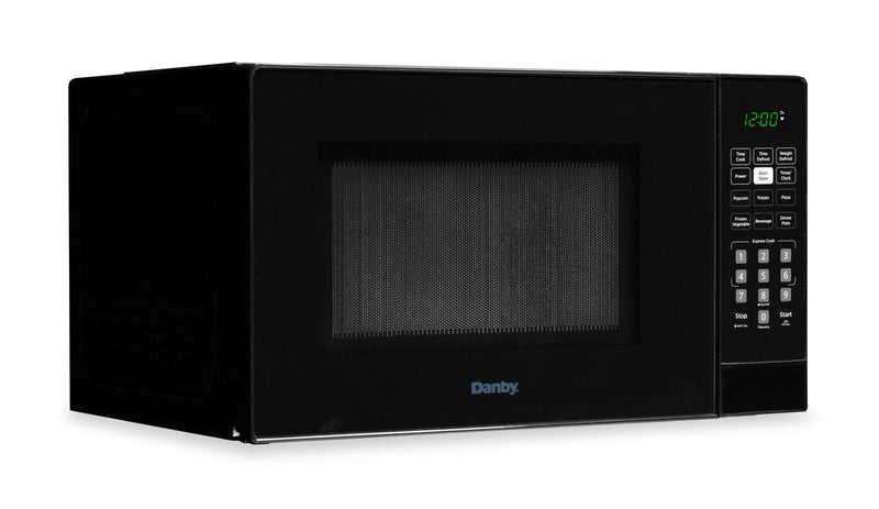 Danby 0.9 Cu. Ft. Countertop Microwave - Black - DBMW0921BBB