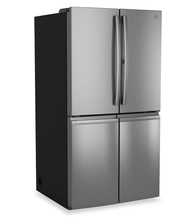 GE Profile 36\" 28.4 Cu. Ft. French-Door Refrigerator - Fingerprint Resistant Stainless Steel - PAD28BYTFS