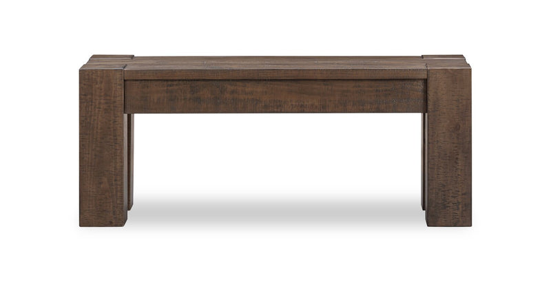 Kort & Co. Sol Dining Bench, 44\"W - Brown